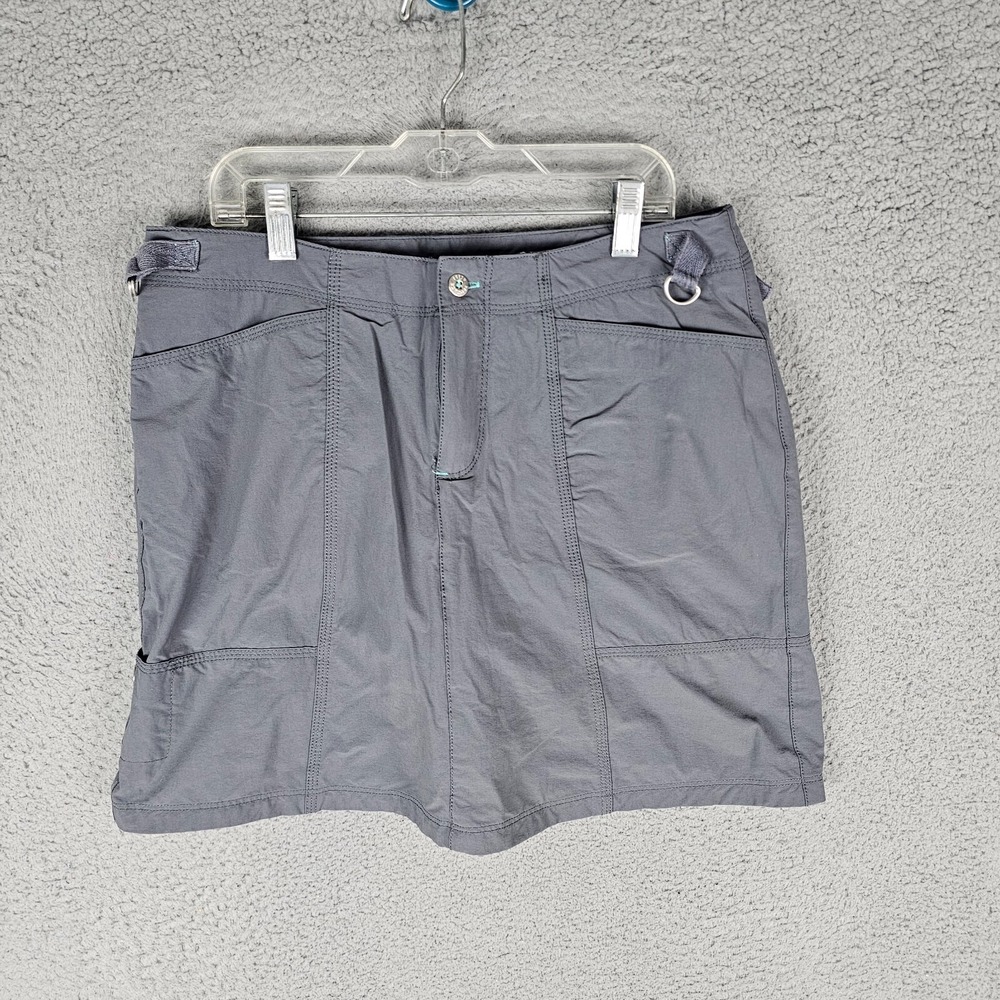 Fresh Produce Cruiser Skort Womens Small Gray Stretch Gorpcore Hiking Camping